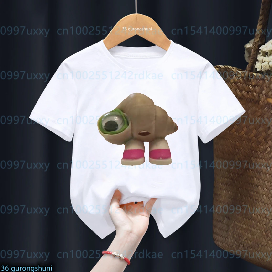 Camiseta infantil manga corta con print – Estilo Kawaii para niño - imagen 5