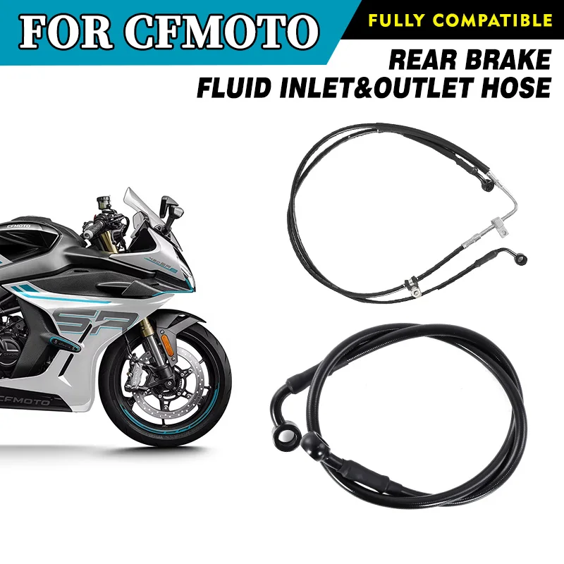 

For CFMOTO 450SRS Rear Brake Fluid Inlet&Outlet Hose SRS450 CF400-9 Motorcycle Accessories Original Parts