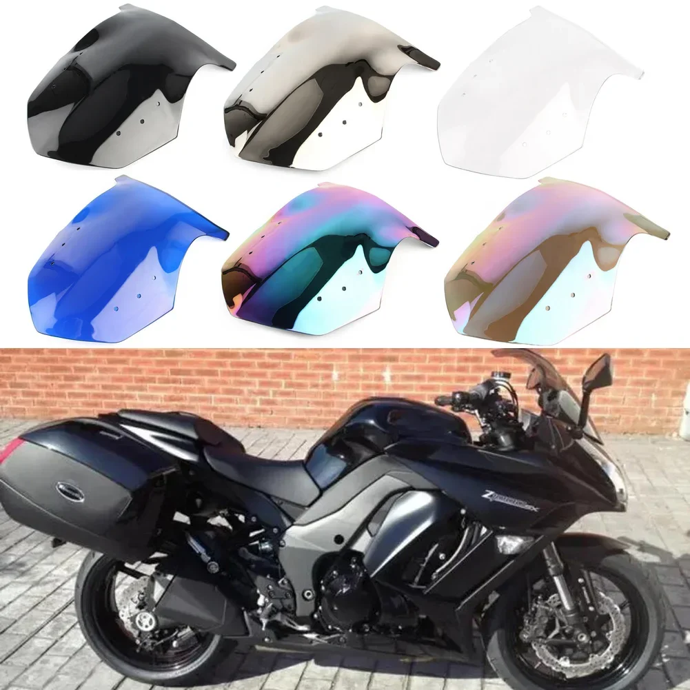 Motorcycle Front Windshield Windscreen For Kawasaki Ninja 1000 Z1000SX 2010-2016