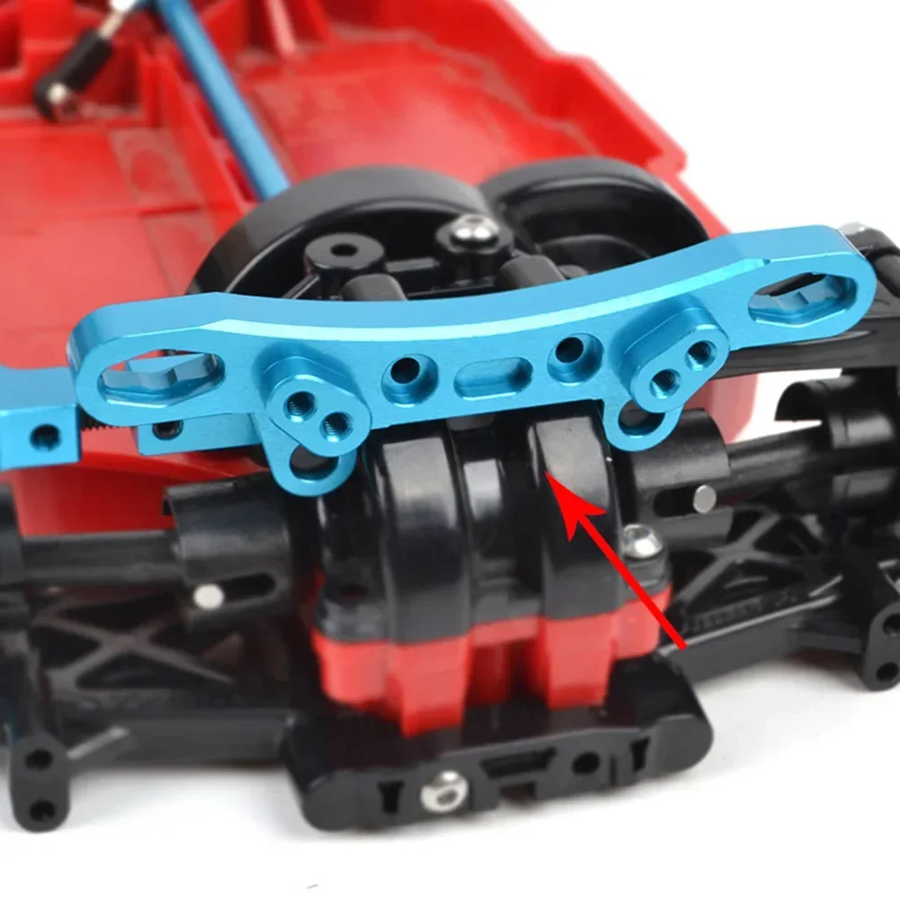 Aluminum / Carbon Front Rear Shock Tower for Tamiya TT02 TT-02D TT-02R TT-02T Damper Stay 54947 RC Car Upgrades