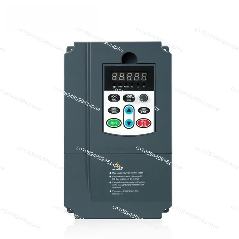 Single-Phase 220V to Three-Phase 380V Fan Motor Inverter 0.75/1 5/2.2/4kw Converters for Efficient Power Transmission