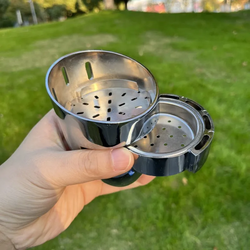 البيضاوي الشيشة مجموعة صحون كوب شكل سبائك الألومنيوم الشيشة الحرارة حارس Magement نظام حامل الفحم مع كليب