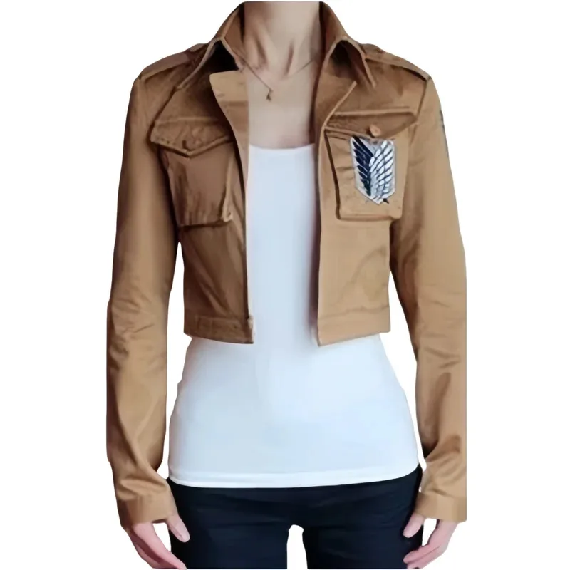 2025 22 Recon Corps Levi Ackerman Cosplay Costume Yellow Uniform