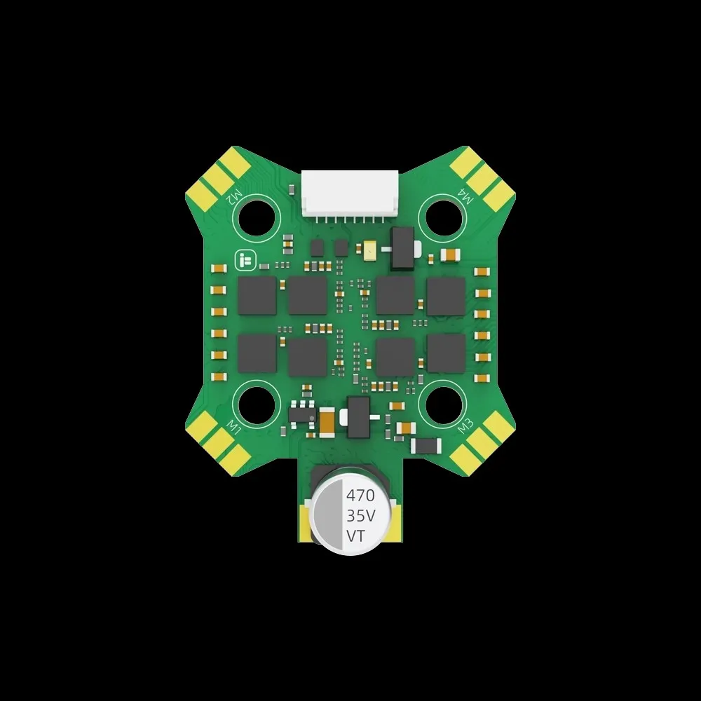 iFlight BLITZ Mini F7 F722 Stack with BLITZ Mini F7Flight Controller E55A  4-IN-1 2-6S ESC with 20x20mm Mounting Holes for FPV