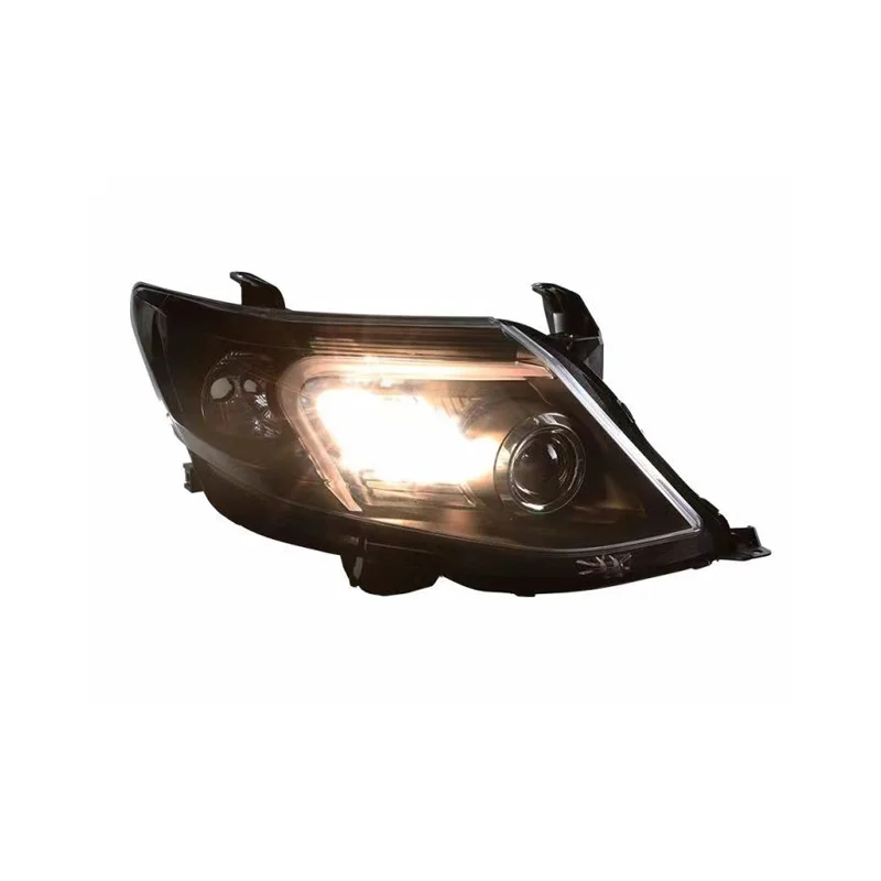 For Toyota Fortuner Headlight 2011-2015 HID Emitting Diode Stripe Projector Headlight Auto Parts Ready to Use