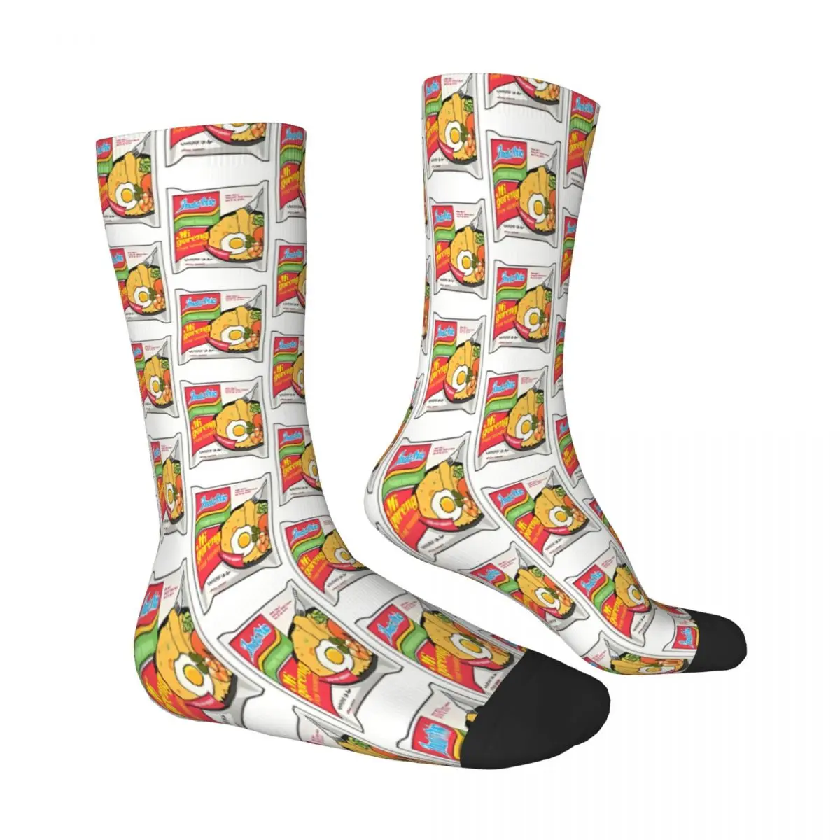 Mi Goreng Fried Noodles Food Socks Male Mens Women Winter Stockings Hip Hop