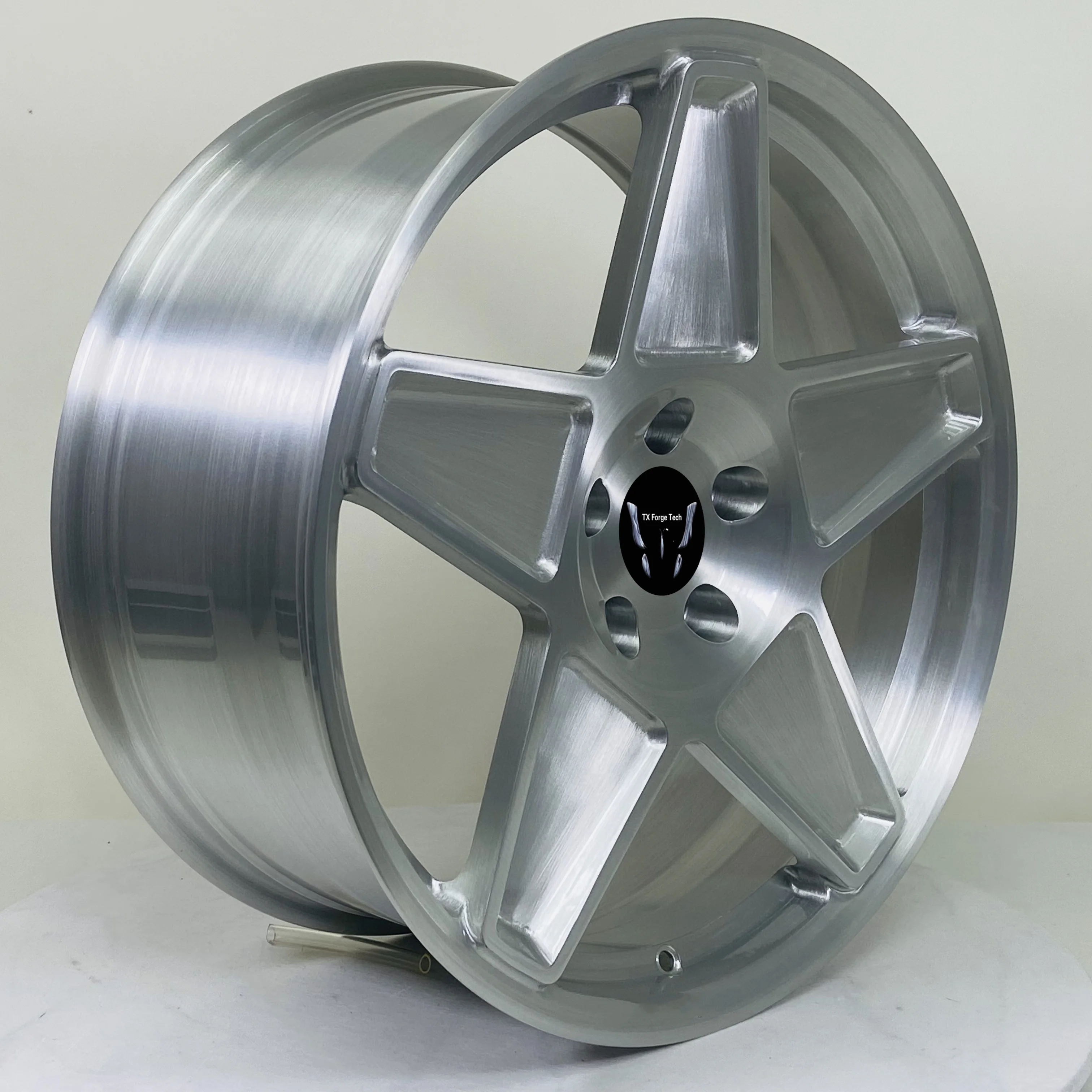 Customizable 18-Inch CNC Machined Aluminium Alloy Wheel Rim High Strength Forged Light Bronze SUV 35/40mm New 25mm CNC Etched