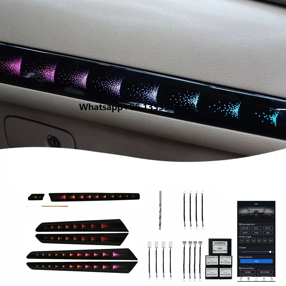 

06-17 R-class Starlink 19 Lights High Quality Factory Sales Luxury Refit Ambient Light Car Interior