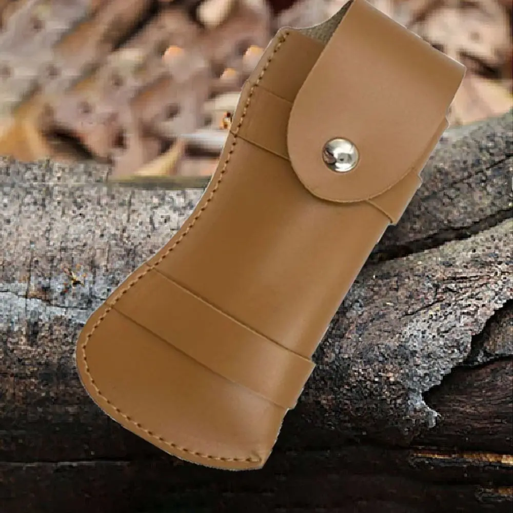 Leather Knife Sheath with Belt Loop description 2