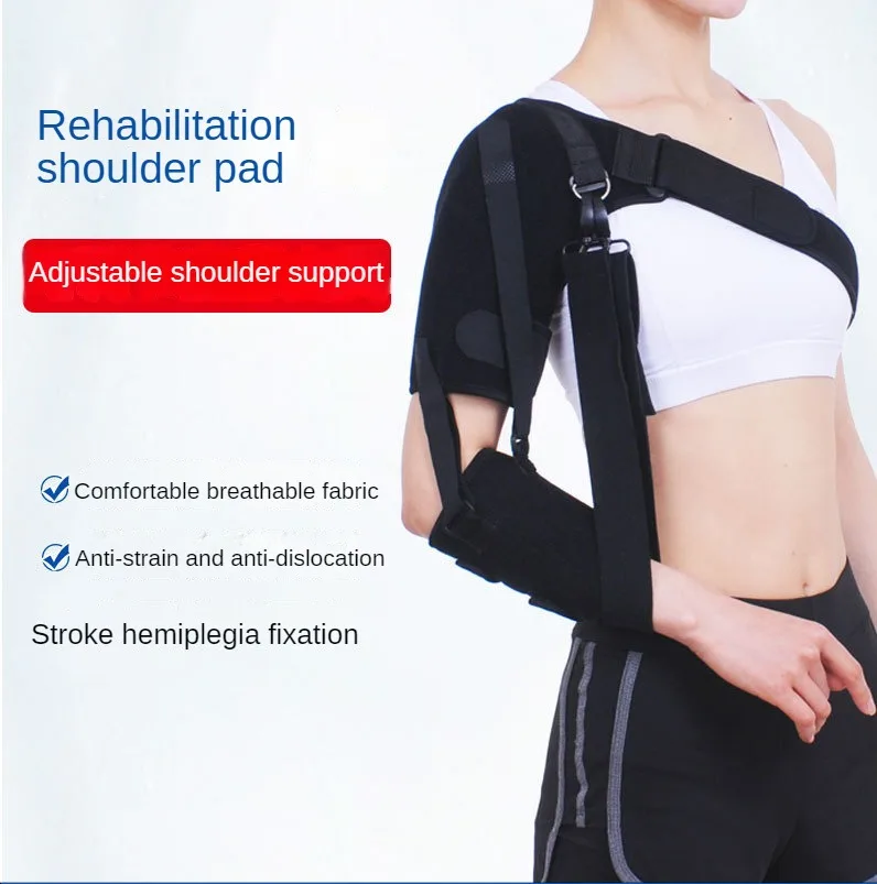 

Shoulder Brace Support Recovery Rehabilitation Arm Sling for Stroke Hemiplegia Subluxation Dislocation Medical Rehabilitation