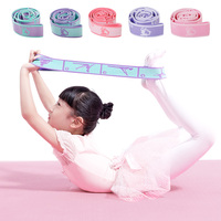 Upgrade Pattern Guide Digital Elastic Band Yoga Dance Exercise Bands Resistance for Pilates Stretching Child Rubber Ballet Belt