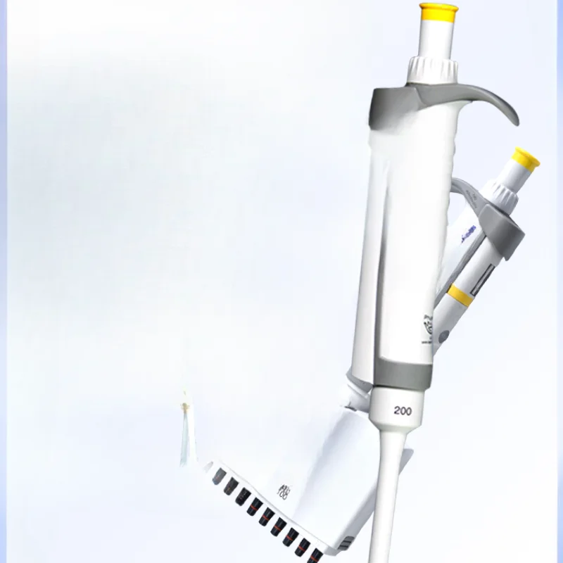 Single channel eight-channel adjustable range pipette 100ul sampling gun can be sterilized