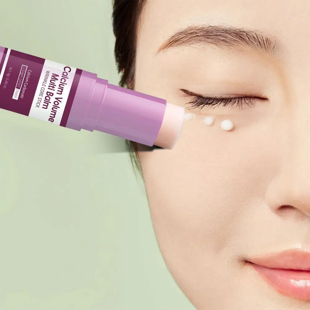 حجم متعدد كريم عين التجاعيد عصا كريم عين بلسم تقليل الخطوط الدقيقة الهالات السوداء تشديد الرعاية ترطيب العين الجلد الكالسيوم