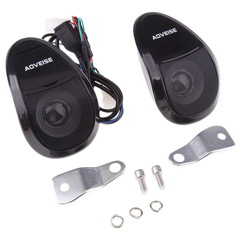 Altavoz para Motocicleta con Manos Libres, Reproductor MP3, Impermeable, con Radio FM, MT493