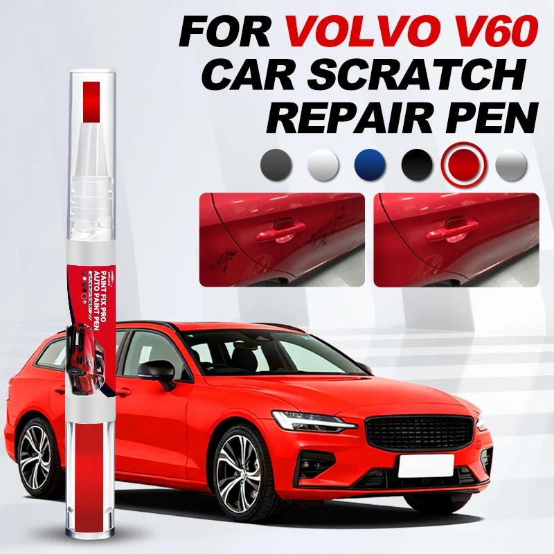 

Автомобильные аксессуары для VOLVO V60 2010-2025: Карандаш для ремонта краски P1 SPA, средство для удаления царапин, DIY автоаксессуары, черный/белый