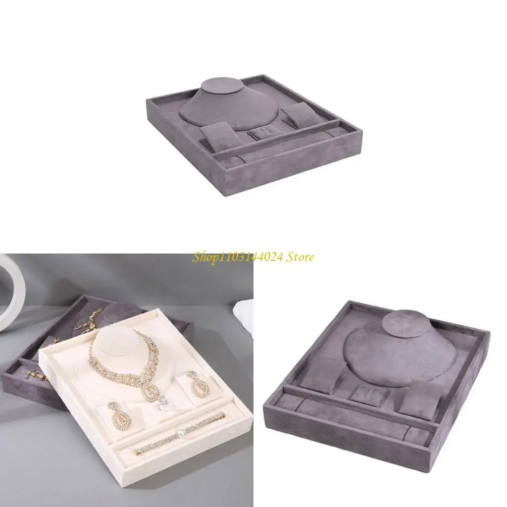 

N5KE Portable Jewelry Display Stand for Exhibitions and Home Use Accessories Holder
