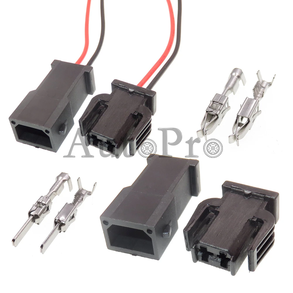 1 Set 2 Hole 893971632 893971992 AC Assembly Car ABS Sensor Plastic Housing Unsealed Plug Auto Door Light Wire Harness Socket