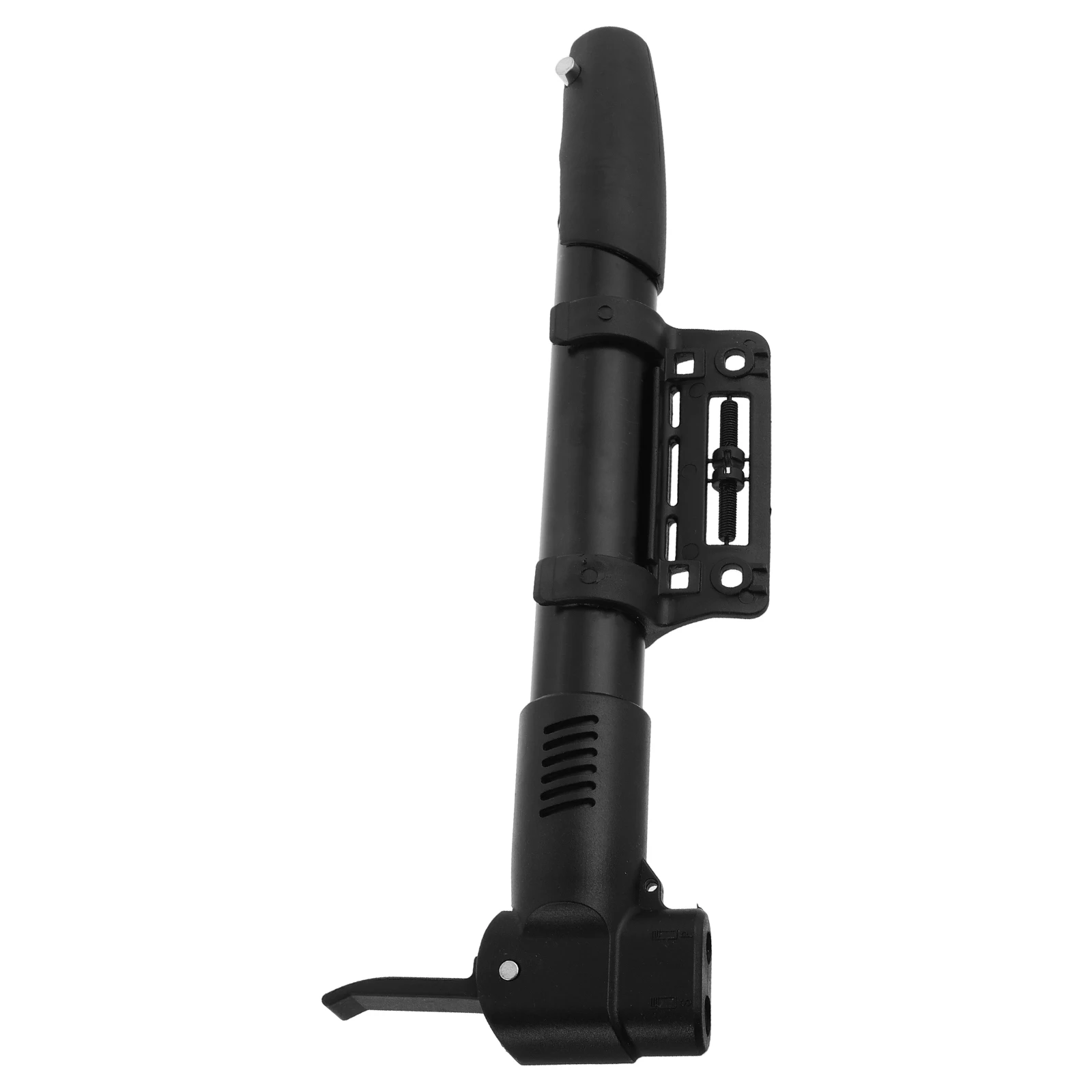 

1 шт., велосипедный насос высокого давления, портативный насос для всех велосипедов, черный легкий алюминиевый сплав, подходит для горных дорожных велосипедов