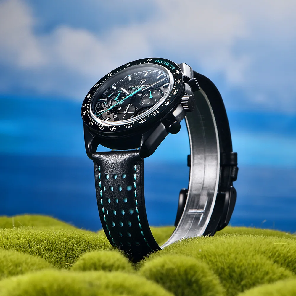 Men's Watches PAGANI DESIGN 2025 New Quartz Watches For Man Top Luxury Synthetic Sapphire Mirror Wristwatch Sports Clocks Gifts