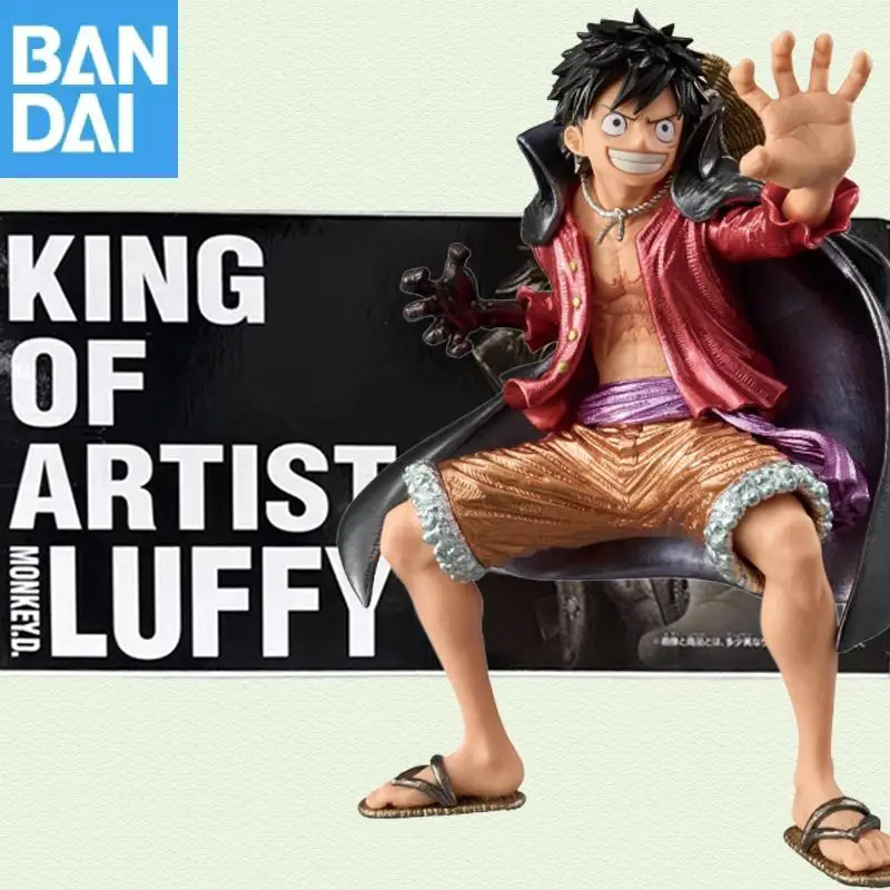 

Подлинная Bandai Banpresto One Piece King of Artist Monkey.d.luffy Wano Country II Special Ver, оригинальная аниме-фигурка, модель игрушки