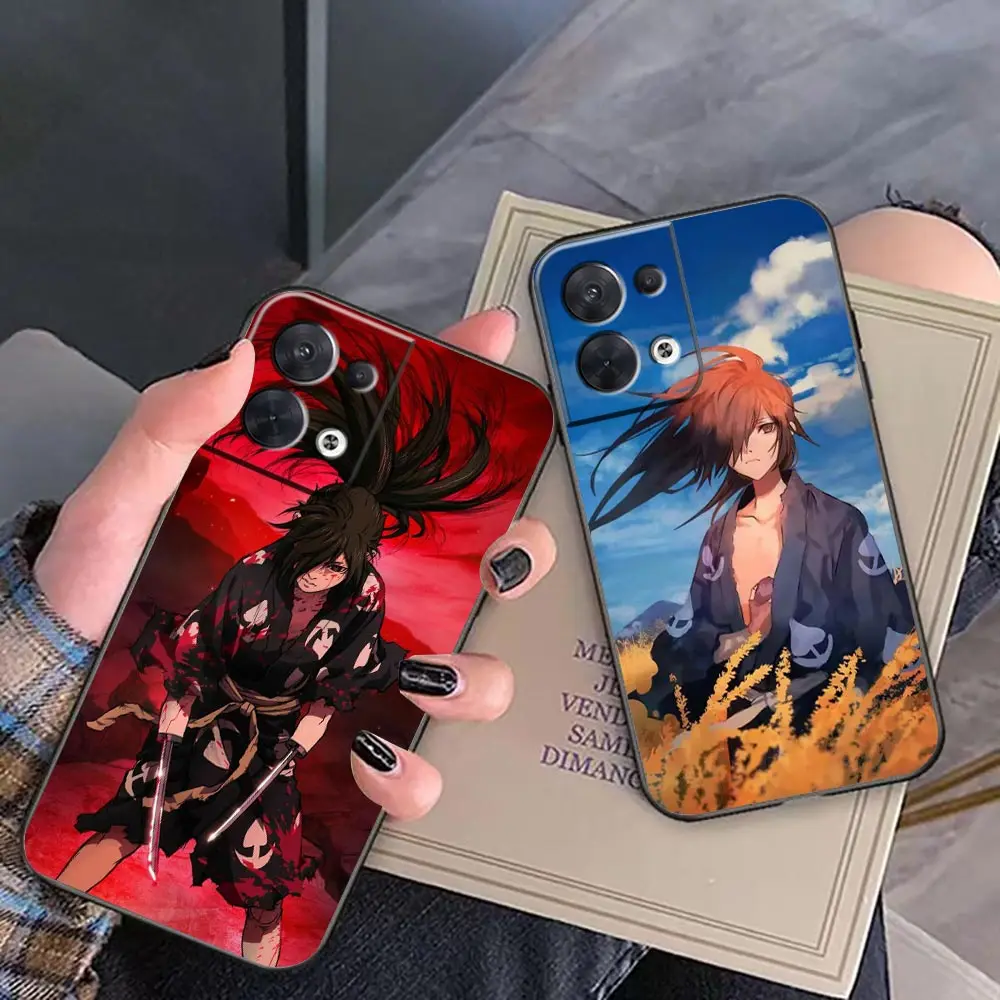 Japanese Anime Dororo Phone Funda Coque Case For OPPO FIND X5 X3 X6 RENO 10 8 7 7Z 2Z 6 6Z 5 4 Lite Pro Plus Case Shell Cover