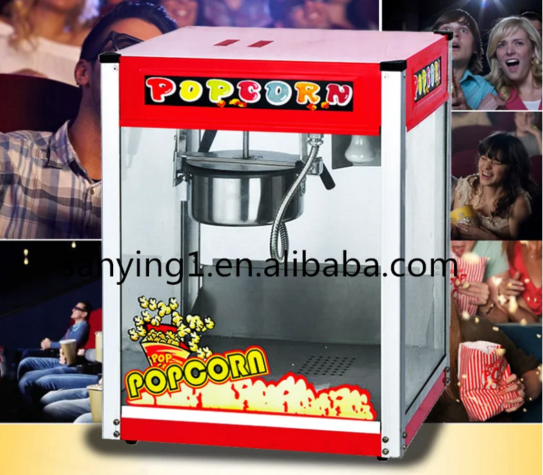 SANYING Commercial Hot Selling Stainless Steel Popcorn Making Machine Popcorn Ball Shape Machine