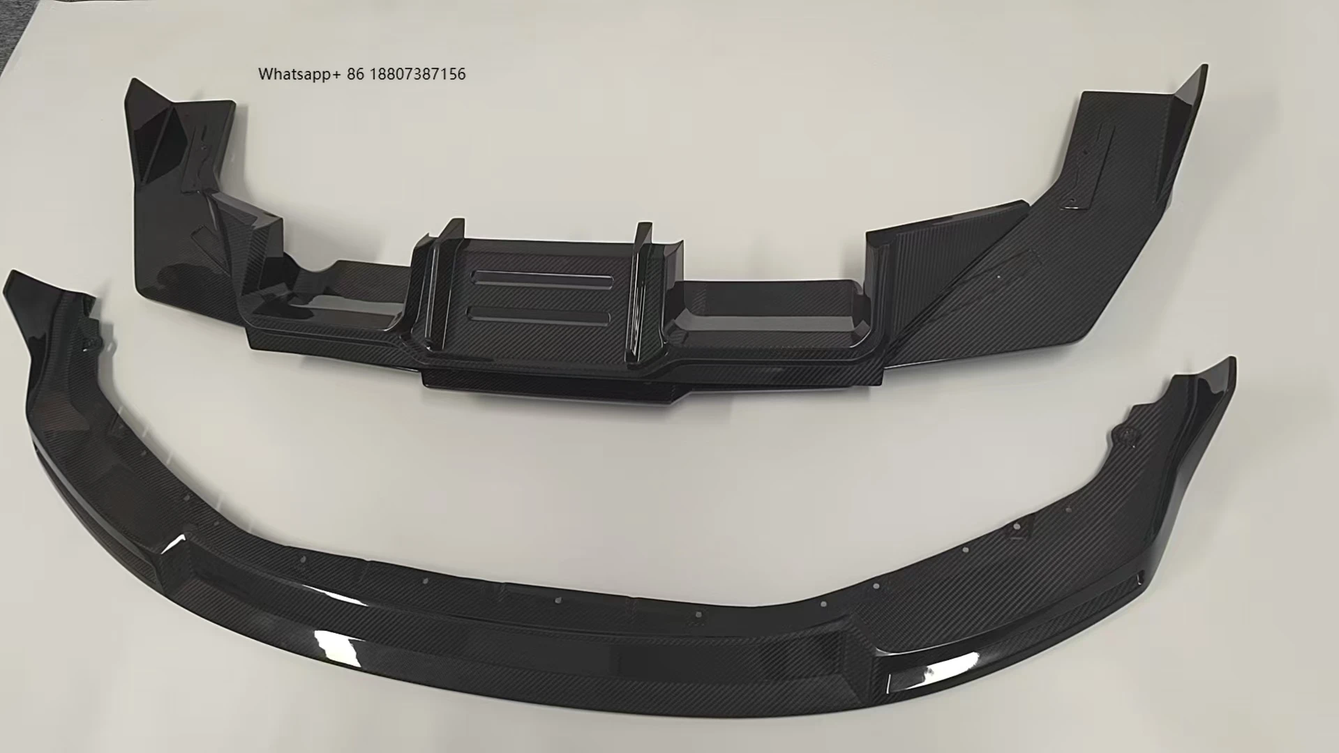 

Dry Carbon Fiber V Style Front Bumper Lip Auto Parts Upgrade for 2023 ’BMW M2 G87 Front Splitter Lip Perfect Fitment