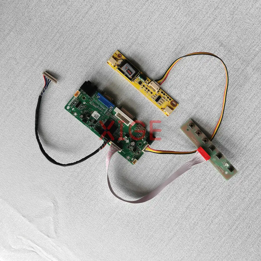 

Комплект для самостоятельной сборки контроллера CLAA150XP01F CLAA150XP01Q CLAA150XP01 CLAA150XG09, 2-CCFL, HDMI+DVI+VGA, 1024x768, 20-контактный LVDS