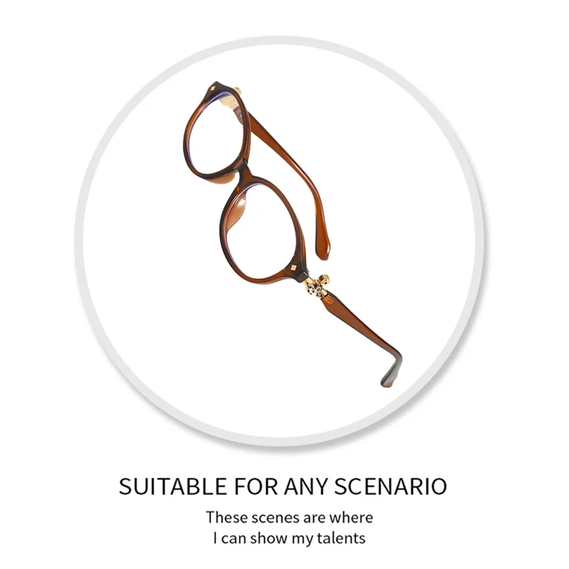 إطار نظارات ASDS-Nerd بإطار صغير على الطراز الأدبي القديم رغبة نقية للنساء نظارات مضادة للضوء الأزرق بإطار كامل