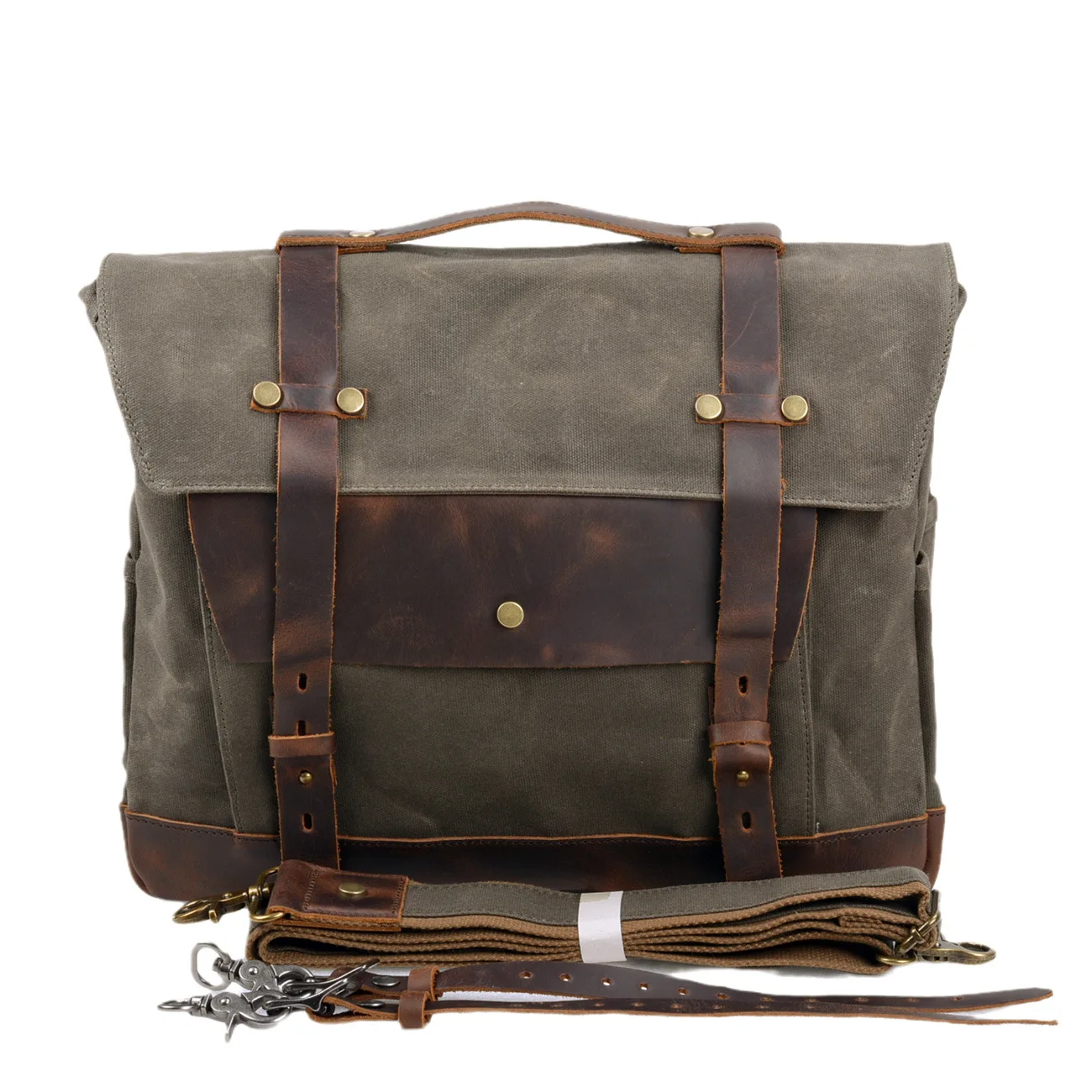 Vintage Motorcycle Saddlebag Waterproof Motorbike Side Bag Moto Knight Shoulder Bag Helmet Bag For Indian Victory Benelli view 6