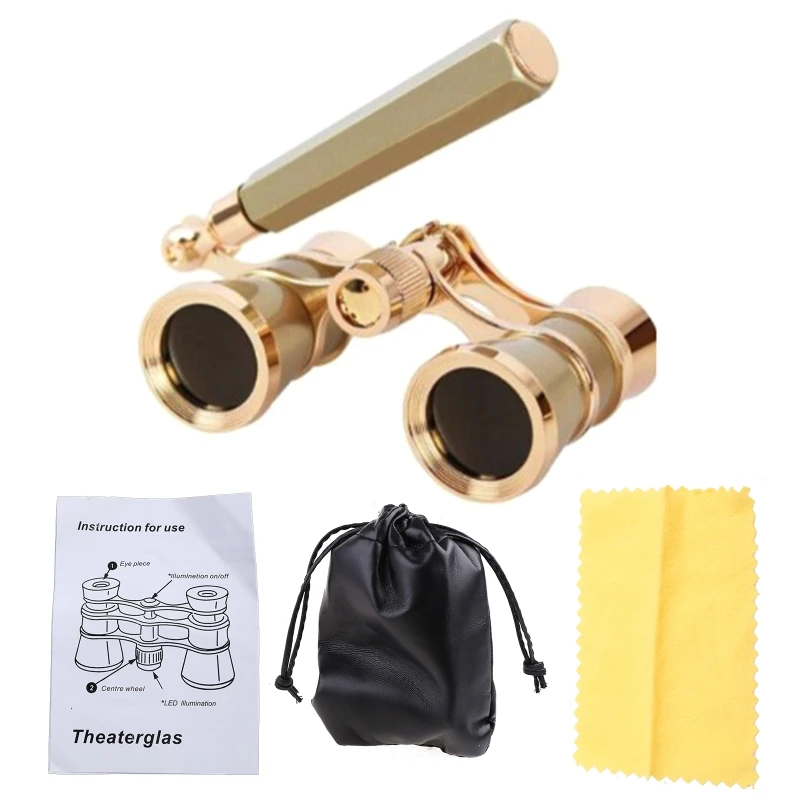 Glasses Binoculars for Women Adults 3x25 Theater Glasses Compact Binocular Wholesale