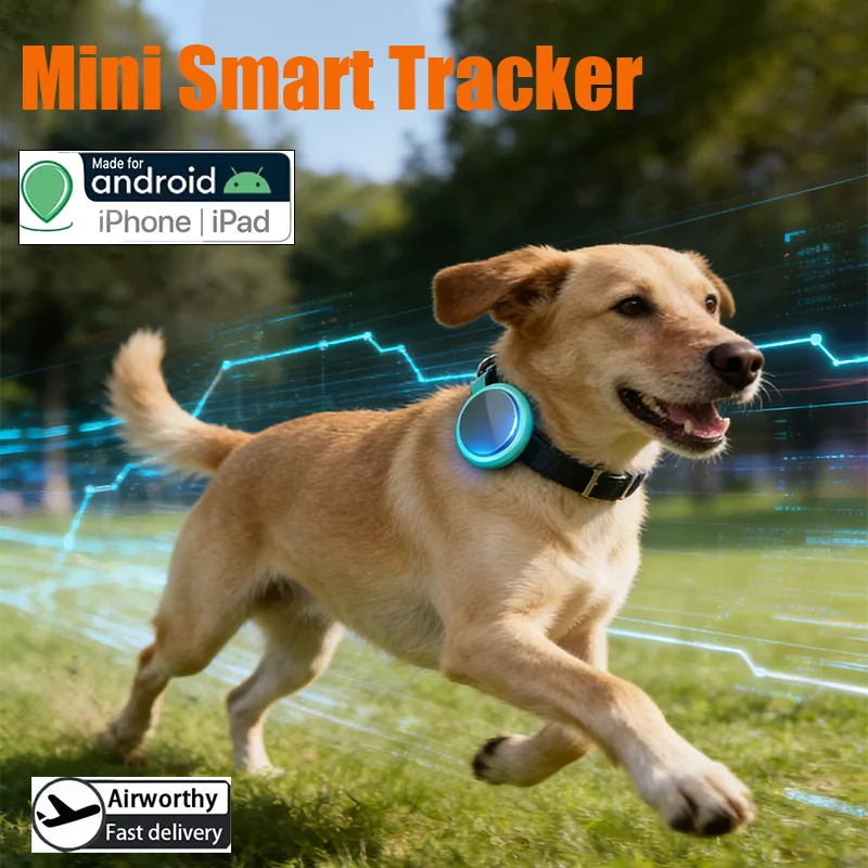 

2026 Смарт-трекер Airtag Bluetooth 5,3 GPS Работает с системой Android iOS Air Tag Tracker Мини-локатор Детская сумка Ключ-кошелек