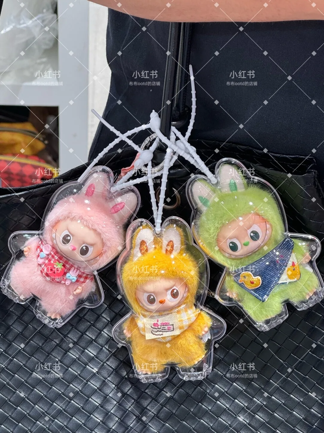 Labubu Mini 4.0 Heart Secret Vinyl Doll Protective CaseHigh Transparency Cover for 4th Generation Labubu Accessories No doll