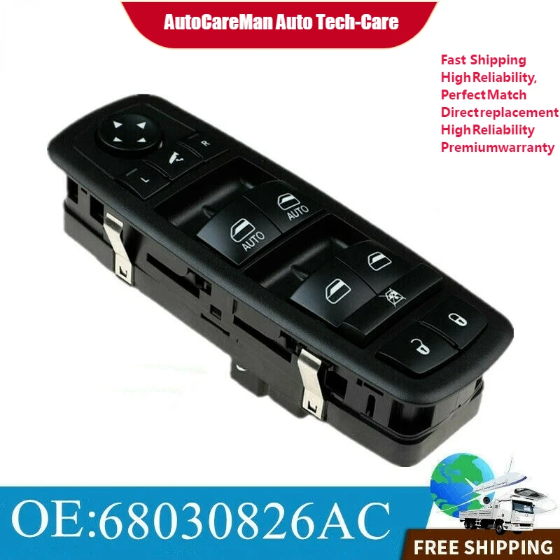 

Fit For Jeep Grand Cherokee 2011 2012 2013 Power Master Window Switch 68030826AC