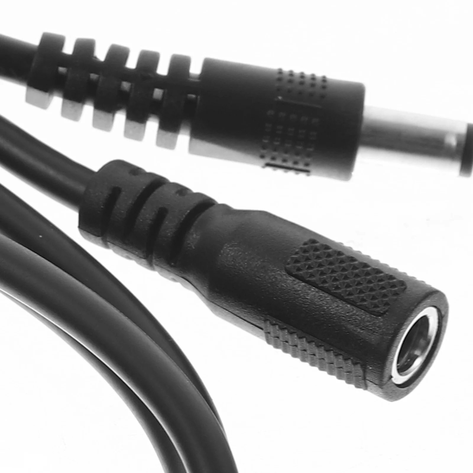 2pcs Male And Female Heads Extended Power Cables Adapter Extender Cords Extension Cable Extension Power Cable