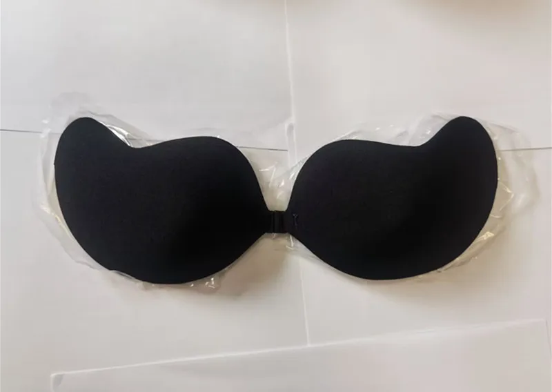 1PC Mango Shape Silicone Chest Stickers Lift Up Nude Bra Self Adhesive Strapless Breast Petals Invisible Cover Pad Underware