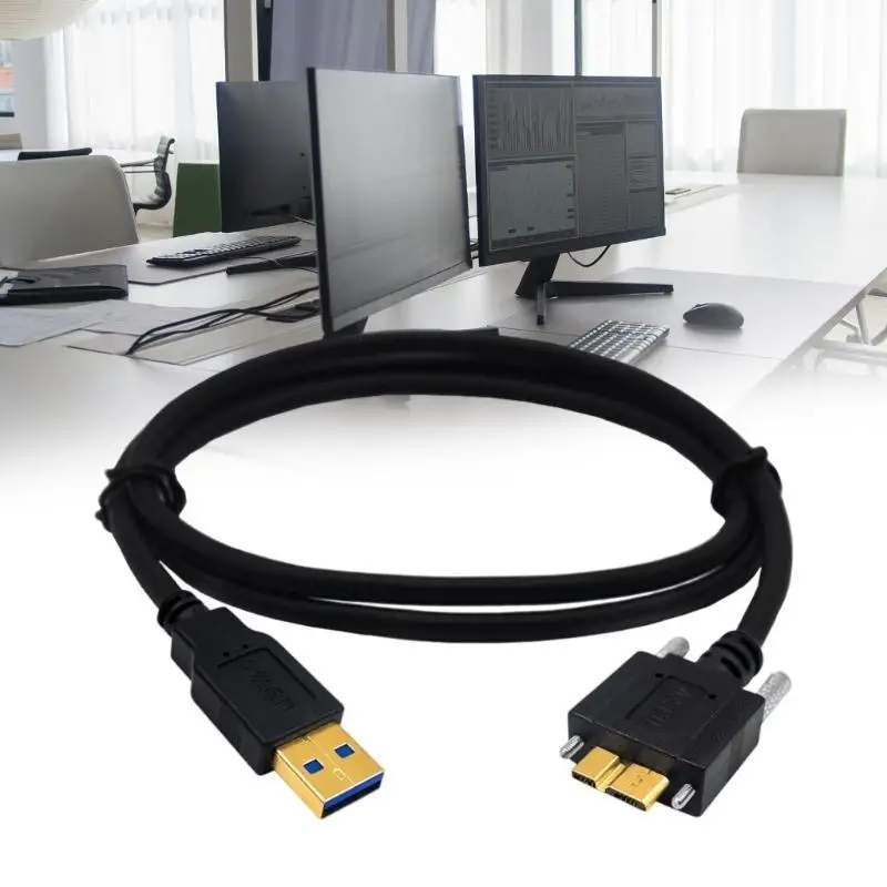 652F USB3.0 إلى B كبل لمعدل نقل البيانات المتفوق واتصال الجهاز يمكن الاعتماد عليه سهولة التوصيل وفصله