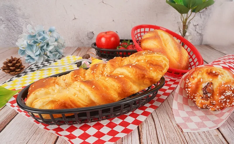 Confezione Da 50 Cestini Per Fast Food, Cestini Di Presentazione