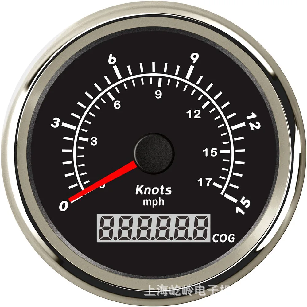 85mm Pointer 15/35/70Knots Speedometer Code Meter Speedometer Ship Passenger Ship Instrument