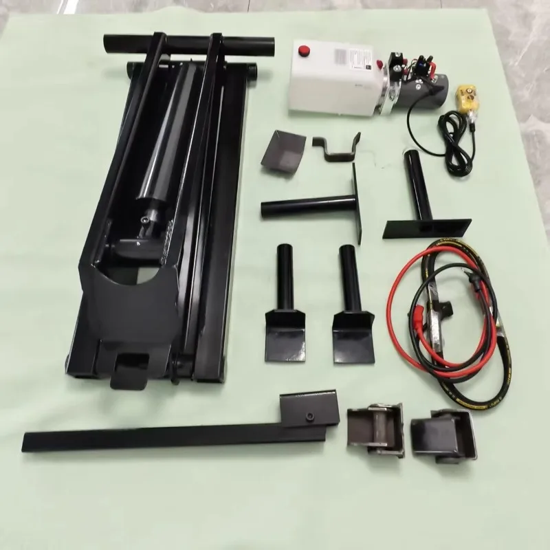 PH620 12 Ton Hydraulic Scissor Hoist Kit for Dump Trailer 10-14ft Bodies with Double Acting Cylinder