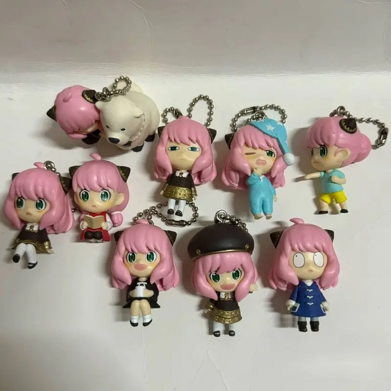 

Подлинная Bandai Spy × Family Anya Forger Charm Blind Box Wave 2, брелок-фигурка-модель аниме, фигурка, подарок