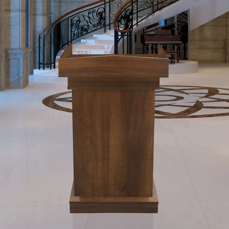 For Large size, large space, mahogany color stability, speech and speech reception cashier information desk