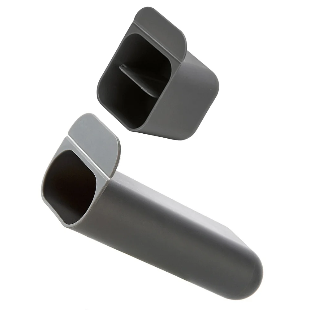 2Pcs Plastic Pen Holder with Adhesive Mounting for Desktop Wall Monitor Functional Pencil Organizer Office Desk Accessory