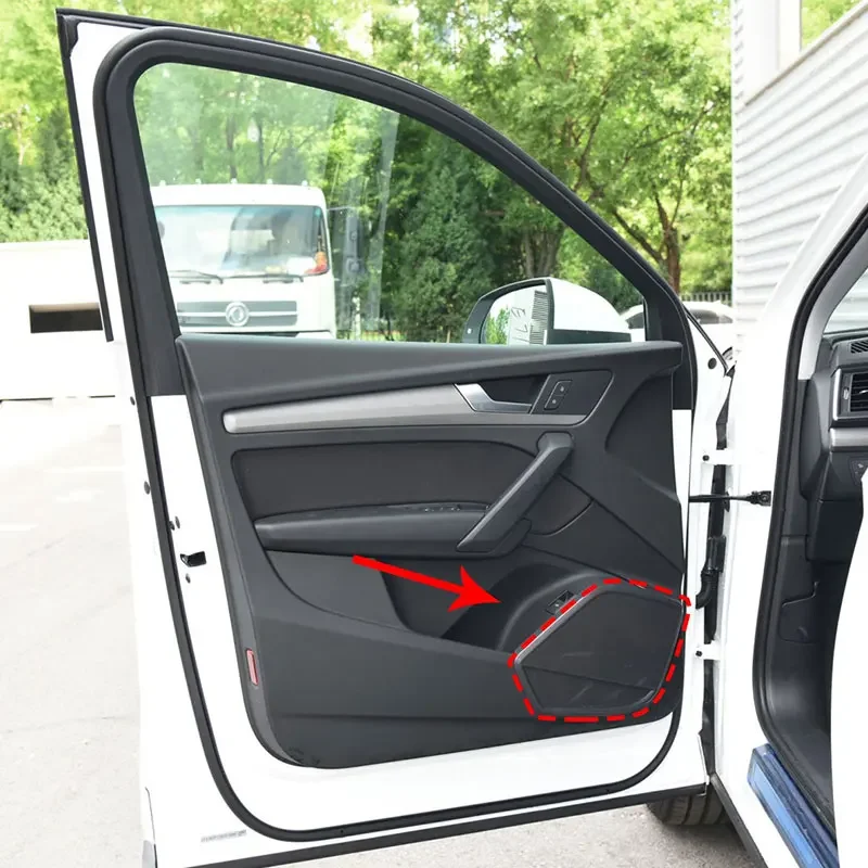 Car Front Rear Door Sides Audio Speaker Trim Horn Panel Cover For Audi Q5 2018 2019 2020 2021 2022
