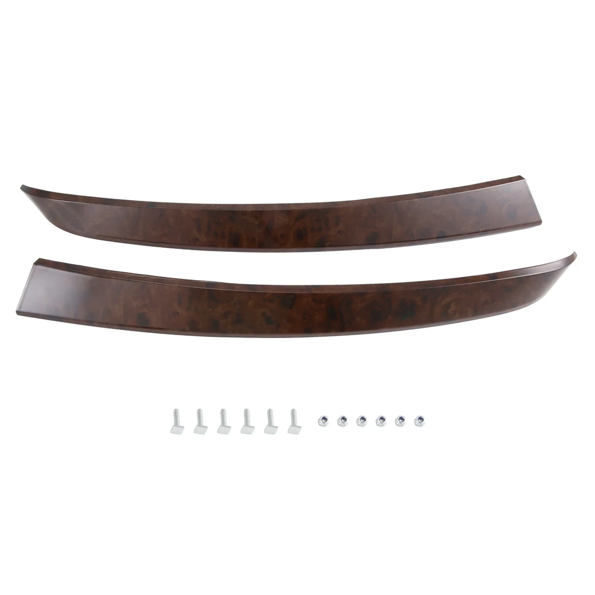 Car Front Inner Door Handle Cover 51416959333 for BMW E60 E61 2004-2006 Inner Pull Handle Outside Cover Mahogany