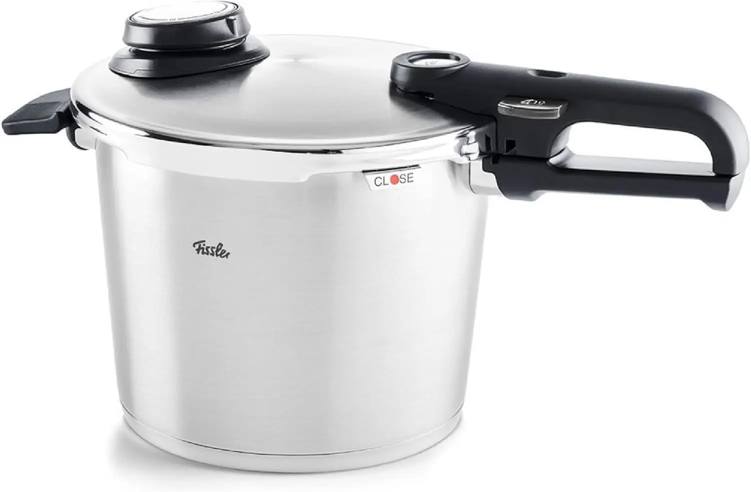 Fissler Vitavit Premium Pressure Cooker with Steamer Insert, 6.3 Quart