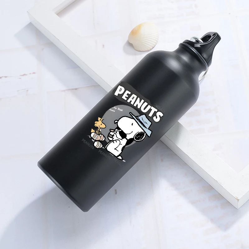500ML Snoopys Water Cup Girl Boy Cartoon Leak Proof Water Bottle Adult Fashion Aluminum Large Capacity Sports Bottles Gym Jugs view 4