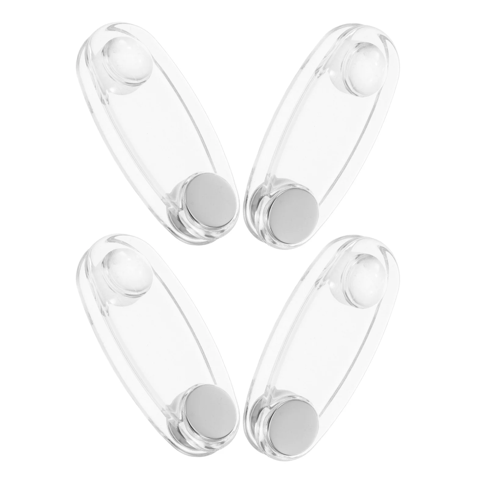 

4Pcs Acrylic Safety Tensioner Device for Vertical Blinds Cord Weight Spare Window Shutter Handle Smooth Operation Decorative