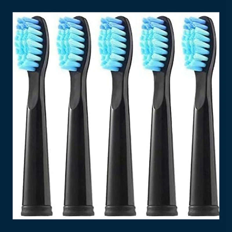 Tête de rechange de brosse à dents 10 pièces pour FW-507 Fairywill/508/551/917/959,FW-D1/FW-D3/FW-D7/FW-D8