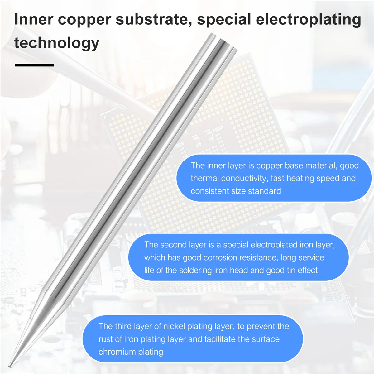 Сменный наконечник паяльника, 60 Вт